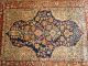 Alter Handgeknüpfter Wand Seiden Teppich Orient Perser Teppich 100x72 Cm Top Teppiche & Flachgewebe Bild 5