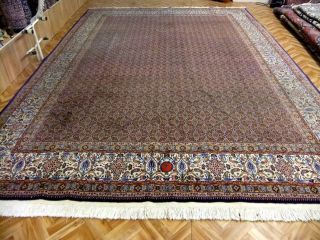 Orientteppich Teppich Fein Mit Seide Palast 410x297 Wunderschön Bild