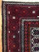 Orientteppich,  Teppich Antik,  Rug,  Stern Belutsch 216x110 Teppiche & Flachgewebe Bild 2