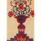 Prachtvoller Handgeknüpfter Orient Blumen Vasen Teppich Avsar 50x100cm 113 Teppiche & Flachgewebe Bild 2