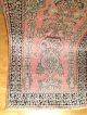 Handgeknüpft Natur Kaschmir Seide Silk 133x76 Cm Carpet Tappeto Tapis Top Teppiche & Flachgewebe Bild 2