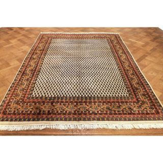 Schön Edeler Handgeknüpfter Orient Teppich Blumen Mir Saruq Carpet Top 200x300cm Bild