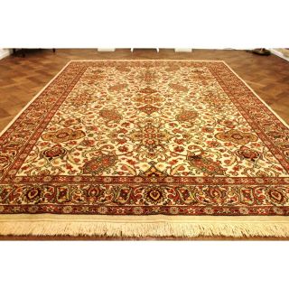 Prachtvoller Orient Palast Teppich Kum Jugendstil Carpet Tappeto 350x250cm Rug Bild