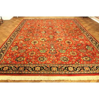 Prachtvoller Orient Palast Teppich Kum Jugendstil Carpet Tappeto 410x300cm Rug Bild
