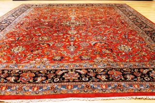 Traumhafter Bidijhahr Herati 355x260cm Orient Teppich Carpet Tapis 3600 Tappeto Bild