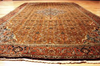 70 Jahre Antiker Biedjar / Kazak Heriz Kork - Teppich Old Rug Carpet 295x180cm Bild
