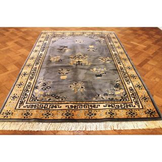 Schön Edeler Orient Palast Teppich China Art Deco Carpet Tappeto 200x300cm Rug Bild