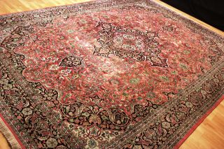Palast Seidenteppich Blumen Kaschmir Seide Top Teppich Silk Rug 425x305cm Bild