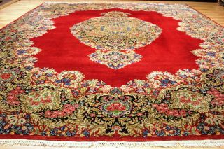 Antiker Blumenteppich Kaer - Man / Kaschmir 
