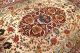 Alter Blumen Jugendstil Teppich Signiert 405x295cm Orient Carpet Nain 3590 Rug Teppiche & Flachgewebe Bild 6