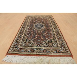 Wunderschöner Handgeknüpfter Orientteppich Herati Kaschmir Tappeto 75x145cm 151 Bild