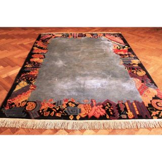 Dekorativer Handgeknüpfter Designer Nepal Nini Ferucci Teppich 175x250cm Carpet Bild