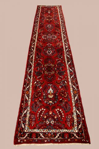 Persischer Teppich - Läufer Nr.  2400 Ca.  (420 X 84) Cm Fachmännisch Gereinigt Bild