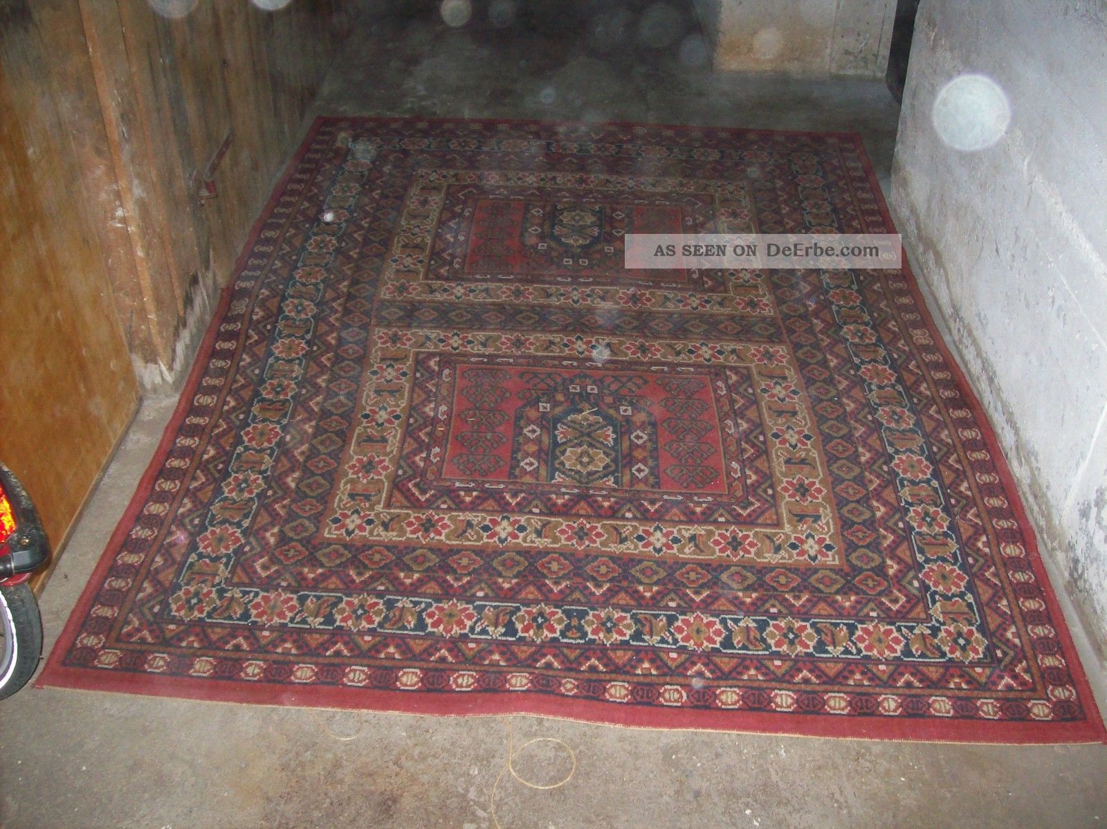 Orient Teppich Handgeknüpft?ca.  228x169cm Aus Omas Nachlass Uralt Teppiche & Flachgewebe Bild