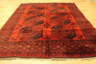 Alter Afghan Buchara 240x190cm Orient Teppich Carpet Tappeto Tapis Afghan 3586 Bild