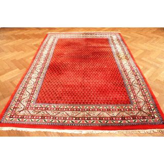 Schön Edeler Handgeknüpfter Orient Teppich Blumen Mir Saruq Carpet Top 240x170cm Bild