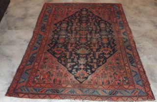 Teppich Orientteppich 187 X 130 Perser Antik Selten Bild