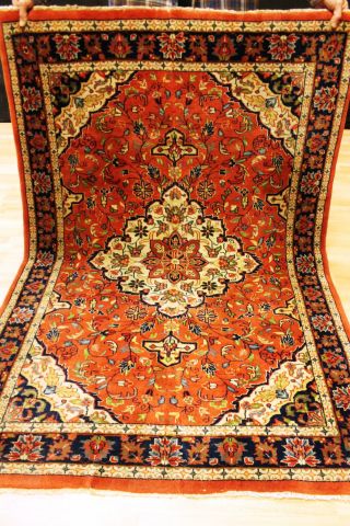 Königlicher Blumen Teppich 180x118cm Orient Teppich Carpet 3548 Rug Tappeto Bild