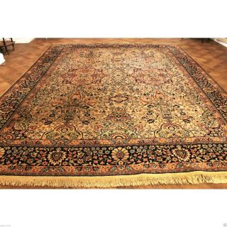 Königlicher Vorwerk Orient Blumen Teppich Gewebt 300x410cm Carpet Tappeto Tapis Bild