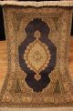 Antiker Seidenteppich Kayseri Seide Teppich Gebetsmotiv Silk Seta 188x119cm Teppiche & Flachgewebe Bild 5