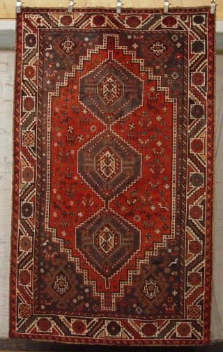 S.  Antiker Central Persischer Teppich,  246 X 151 Cm Bild