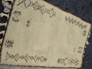 Vintage,  Antiker Teppich,  Berber Aus Marokko,  Läufer,  Carpet Handgeknüpft Bild
