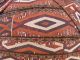 Antikerturkmenische Jomud Zelt Band Kelim W/w19jh Maße16,  30x32cm Teppiche & Flachgewebe Bild 5