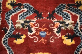 Alter Tibetanischer Oder Chinesischer Teppich,  148 X 82 Bild