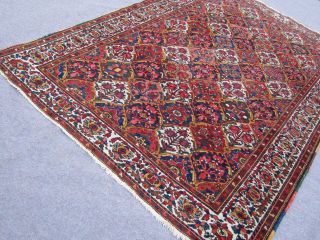 Antiker Perserteppich Bakhtiyari / Bachtiyari 304x209cm Carpet,  Tappeto,  Tapis - 85 Bild