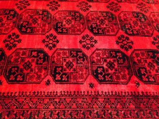 Antik Afghan Ersari Teppich 365x275 Bild