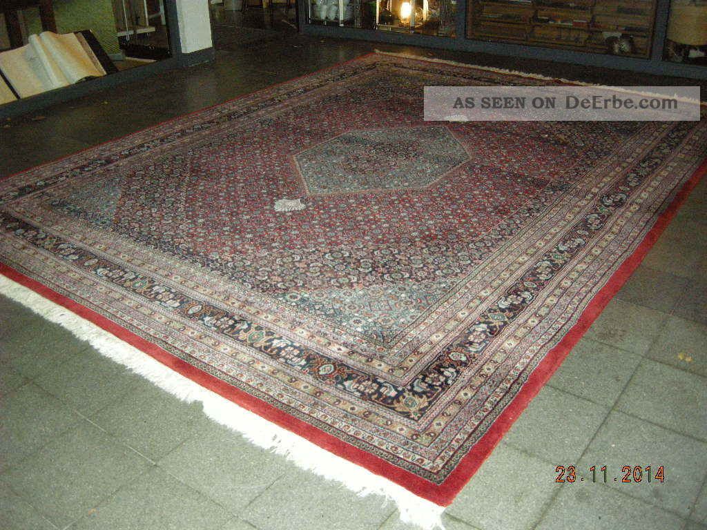 Großer Orient Teppich Reine Wolle Aus Nachlass 395cm X 300cm Teppiche & Flachgewebe Bild