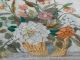 Wandteppich Gobelin Kelim Blumen 102x79 Handgewebt Wolle Teppiche & Flachgewebe Bild 1