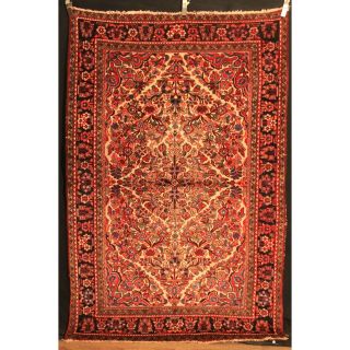 Wertvoller Handgeknüpfter Perser Sammler Teppich Us Blumen Teppich 225x150cm Bild