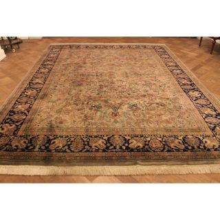 Prachtvoller Handgeknüpfter Perser Palast Teppich Jugendstil Carpet 350x260cm Bild