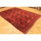 Antiker Alter Handgeknüpfter Orient Teppich Afghan Art Deco 205x305cm Old Rug Teppiche & Flachgewebe Bild 3