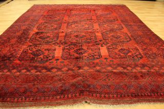 Alter Afghan Buchara 307x235cm Orient Teppich Carpet Tappeto Tapis Afghan 3484 Bild