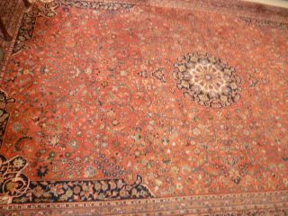 Orientteppich Keshan Indien Teppich Wollteppich 240 X 355 Cm Erbe Bild