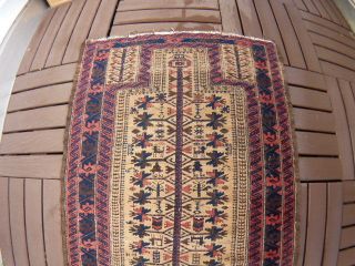 Persische Gebets Teppich Belutsch W/w1920 Maße170x88cm Bild