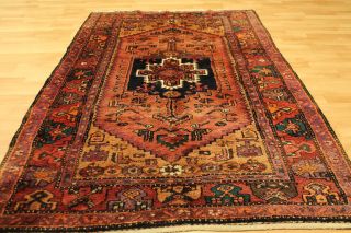 Alter Antiker Türke Konya 210x135 Orient Teppich Tappeto Carpet Bergama 3480 Bild