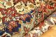 Antiker Blumenteppich Esfehan / Kaschmir 