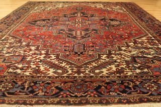 Alter Antiker Heriz 332x235 Cm Orient Teppich Galerie 3455 Rug Carpet Tappeto Bild