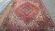 Antiker Handgeknüpfter Perser Teppich Heriz Old Rug 80 Jahre 284 X 218 Cm Teppiche & Flachgewebe Bild 1