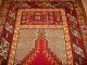 Antike Gebet - Teppich - Konia - Mudjur Ze.  Anatolien 19.  Jh W Olle Auf Wolle 140x93 Teppiche & Flachgewebe Bild 4