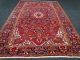 Orient Teppich Rot Beige Floral 369 X 260 Cm Medaillon Perserteppich Old Carpet Teppiche & Flachgewebe Bild 1