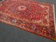 Orient Teppich Rot Beige Floral 369 X 260 Cm Medaillon Perserteppich Old Carpet Teppiche & Flachgewebe Bild 2