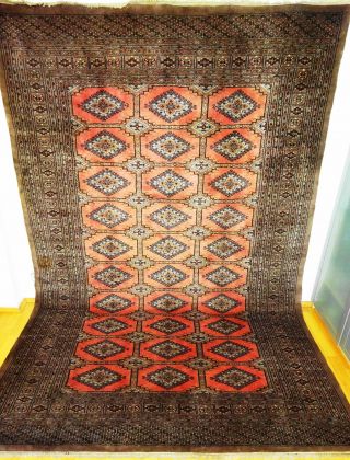 Königlicher Handgeknüpfter Buchara Teppich Rug Tappeto Tapies,  1million - K/n Bild