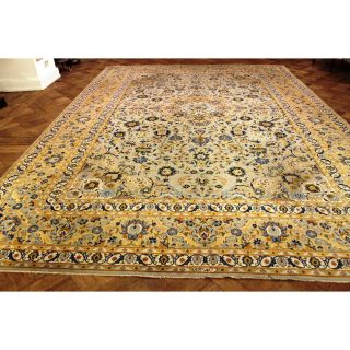 Wunderschöner Handgeknüpfter Perser Orient Palast Teppich Kaschmir 300x420cm Bild