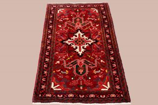 Handgeknüpfte Persischer Teppich Ca.  (130 X 85) Cm Gereinigt Bild