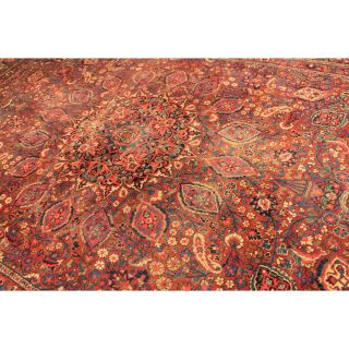 Schöner Antiker Großer Handgeknüpfter Orient Palast Teppich Kaschmir 310x440cm Bild