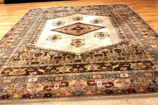 Schöner Echter Türke Kars Kazak 290x210 Teppich Tappeto Carpet 3353 Rug Milas Bild